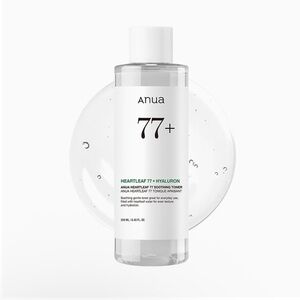 Anua Heartleaf 77% Soothing Face Toner, 8.45 fl oz, Exp 2027
